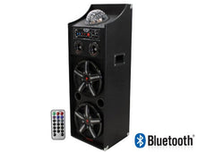Load image into Gallery viewer, PATRON PRO AUDIO PLS-2200BT Dual 10-Inch Speaker System with FM/SD/USB Reader Built-In Bluetooth
