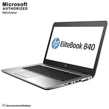 Load image into Gallery viewer, HP EliteBook 840 G1 14in HD Business Laptop Computer Ultrabook, Intel Core i5-4300U 1.9 GHz Processor, 8GB RAM, 128GB SSD, USB 3.0, VGA, Wifi, RJ45, Windows 10 Professional (Renewed)
