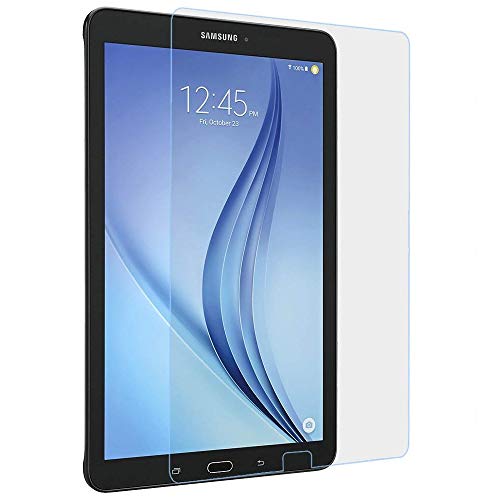 Galaxy Tab E 9.6 T560 Screen Protector, KIQ [3 Pack] Tempered Glass Anti-Scratch 9H Toughness Scratch-Resist Easy-to-Install Self-Adhere GLASS For Samsung Galaxy Tab E 9.6 SM-T560
