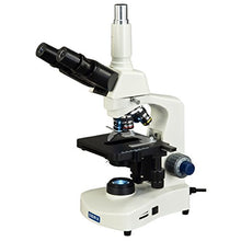 Load image into Gallery viewer, OMAX 40X-2500X Trinocular Compound LED Siedentopf Microscope with Aluminum Carrying Case
