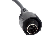 Load image into Gallery viewer, Tenq 6pin MINI DIN Plug 2.5mm Connect Throat Vibration MIC with Lock for Motorola T5100 T5146 T5200 T5300 T6550 T7100 T7150 T7200
