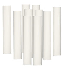Load image into Gallery viewer, Lighthouse Industries Set of 10 pc 5 Inch Tall White Candelabra Base Thin 3/4&quot; Inner Diameter Chandelier Socket Cover
