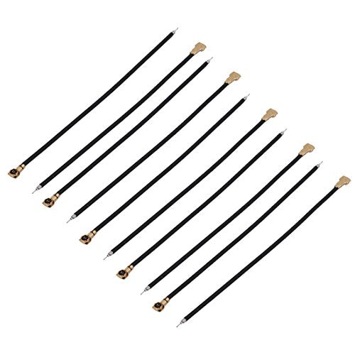 Aexit 10Pcs Pigtail Distribution electrical Antenna RF0.81 IPEX 4.0 Connector Extension Solder Cable 5cm Long