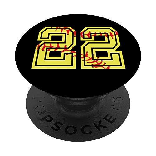 SOFTBALL Player 22 Jersey No #22 gadget Ball Sport Gift
