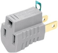 Eaton 419GY 15-Amp 125-Volt Single Outlet Grounding Adapter