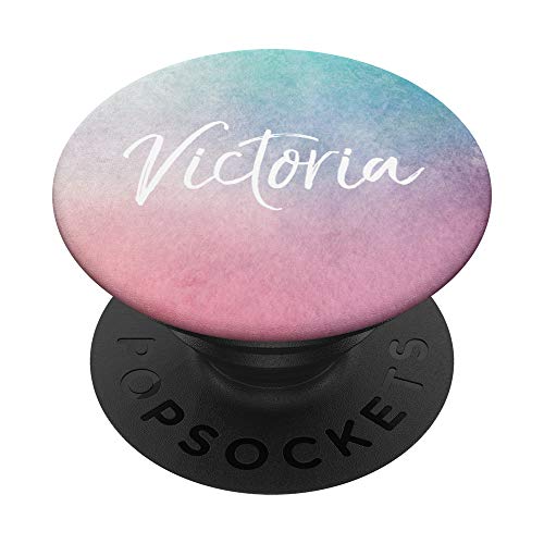 Victoria Name Personalized Girl Universe Cute Gift Pink Blue