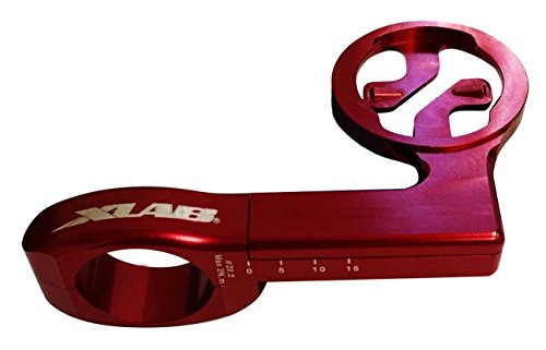 XLAB C-Fast Mount for Bicycle Computer, Red, One Size