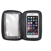 Load image into Gallery viewer, Classic Biker Leather Motorcycle Magnetic Tank Bag Cell Phone &amp; GPS Holder
