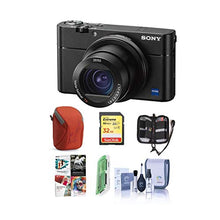 Load image into Gallery viewer, Sony Cyber-Shot DSC-RX100 VA Digital Camera, Black - Bundle with 32GB SDHC U3 Card, Camera Case, Cleaning Kit, Memory Wallet, Card Reader, Pc Software Package
