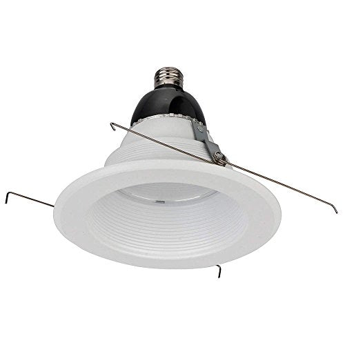 LumaPro 13R385 LED Recessed Downlight, Wht, 14W