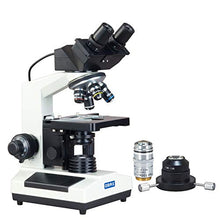 Load image into Gallery viewer, OMAX 40X-2000X Digital Darkfield Binocular Compound Microscope with Built-in 3.0MP USB Camera and Extra Bright Oil Darkfield Condenser
