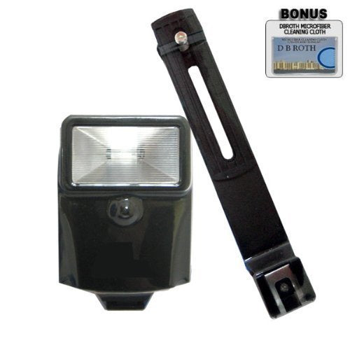 Digital Slave Flash With Bracket For The Canon EOS REBEL T3 (EOS 1100D) Digital Camera