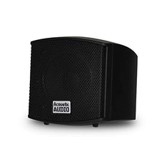 Load image into Gallery viewer, Acoustic Audio AA321B Mountable Indoor Speakers 3200 Watts Black 8 Pair Pack AA321B-8Pr
