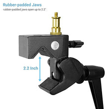 Load image into Gallery viewer, LimoStudio Super Clamp with Standard Stud for Photo Photography Studio, AGG1108
