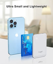 Load image into Gallery viewer, TG90 4500mah Mini Portable Charger with Built-in Cable, Small Power Bank Portable Cell Phone Charger Compatible with iPhone 13/13 Pro Max/12/12 Pro Max/11/11 Pro Max/X/XS/8/7/6/SE and More
