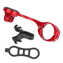 Load image into Gallery viewer, Dilwe Stem Extension Mount, Bike Computer Action Camera Extension Mount wirh Light Bracket(Red-for Garmin IGPS)
