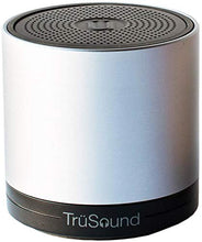 Load image into Gallery viewer, TruSound Portable Wireless Bluetooth Speaker - Mini Bluetooth Speaker with Microphone, Loud Subwoofer Speaker, Portable Speaker for Computer, Party, Outdoors, Indoors (Silver)

