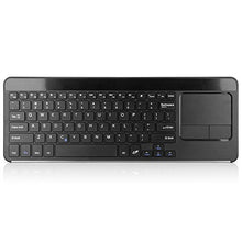 Load image into Gallery viewer, Keyboard, BoxWave [Universal SlimKeys Bluetooth Keyboard with Trackpad] Portable Keyboard with Trackpad for Smartphones and Tablets - Black
