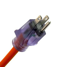 Load image into Gallery viewer, ProStyle 50ft. #10 SJTW 3 Conductor Triple Tap Extension Cord With Lighted Ends - Orange
