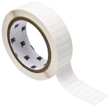 Load image into Gallery viewer, Brady THT-199-482-3 1.05&quot; Width x 0.25&quot; Height, B-482 Polyester, Matte Finish White Tissue Cassette Label - 3&quot; Core (3000 per Roll)
