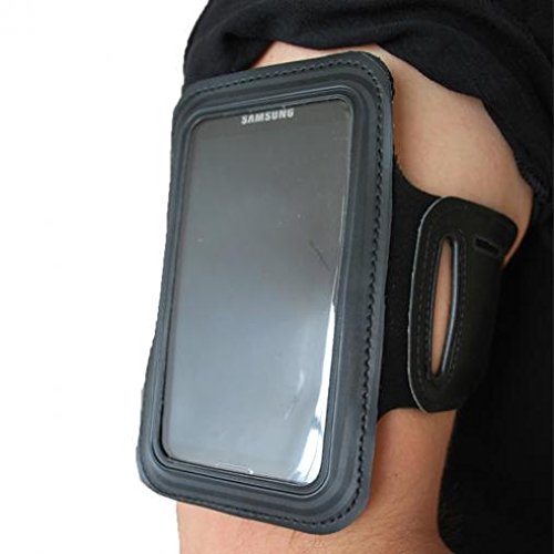 DuraForce Pro Compatible Armband Sports Gym Workout Cover Case Running Arm Strap Band Neoprene Black for Kyocera DuraForce Pro