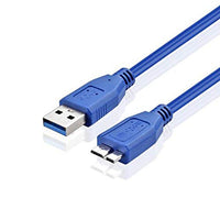 USB 3.0 Type A Male to Microphone B Male Extension Cable Cord Adapter 0.3/1.5/3/5m 5Gbp/s Transfer Rate (150cm)
