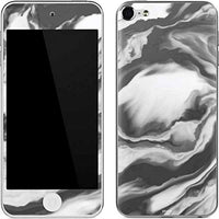 Skinit Decal MP3 Player Skin Compatible with iPod Touch (6th Gen 2015) - Officially Licensed Originally Designed Grey Marble Ink Design