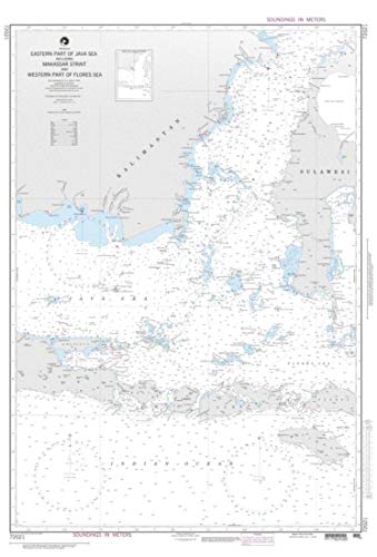 NGA Chart 72021-Java Sea (Eastern Part) Including Makassar Strait