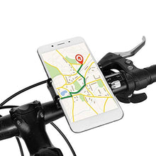 Load image into Gallery viewer, VGEBY Bike Phone Mount, Aluminum Alloy Mountain Bicycle Handlebar Phone Holder GPS Clip Stand (Black)
