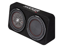 Load image into Gallery viewer, Alpine MRV-M500 Amplifier and a Kicker CompRT10 10-inch Subwoofer in Truck Enclosure 2-Ohm - Includes wire kit
