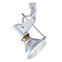 Jesco Lighting HHV338SC Mini Deco 338 Series Line Voltage Track Light Fixture, Satin Chrome Finish