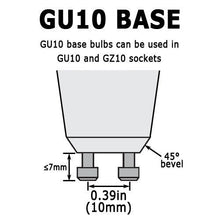 Load image into Gallery viewer, 50 Watt Gu10 Halogen Bulb 120 Volt 50w Gu10 Halogen Light Bulb (Pack Of 10)
