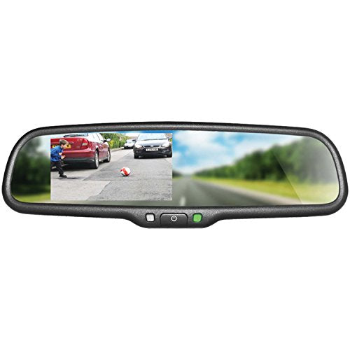 BOYO VISION VTM43M - Replacement Rear-View Mirror with 4.3