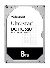 Load image into Gallery viewer, Western Digital 8TB Ultrastar DC HC320 SATA HDD - 7200 RPM Class, SATA 6 Gb/s, 256MB Cache, 3.5&quot; - HUS728T8TALE6L4
