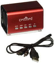 Load image into Gallery viewer, Certified Mini Portable Speaker (Red)
