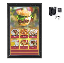 Load image into Gallery viewer, The Display Shield 44-50&quot; Anti-Glare Outdoor Vertical TV Enclosure with Fan, (2nd Generation), Fits 44-50&quot; Television
