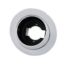 Load image into Gallery viewer, Lightolier 2087 3&quot; Recessed Lighting Downlight Lytecaster Light White Eyeball Accentlite Reflector Trim Only
