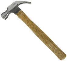 Load image into Gallery viewer, 16 OZ. CLAW HAMMER, HARDWOOD HANDLE
