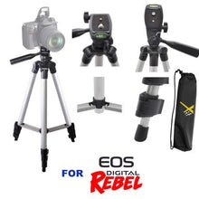 Load image into Gallery viewer, Ideal 21 Piece Accessory Kit for EOS Rebel T6i, T6, T6S, EOS Rebel T5, EOS Rebel T6S, Rebel T5i, Rebel T4i, Rebel T3, Rebel T3i, Rebel T2i, Rebel SL1, EOS M, EOS M2, EOS 700D, EOS 650D, EOS 600D
