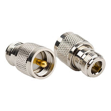 Load image into Gallery viewer, Eagles(TM)(Pack of 2) N Type Female to PL259 / SO239 UHF Male Connector for Antenna, RF Connector Adapter
