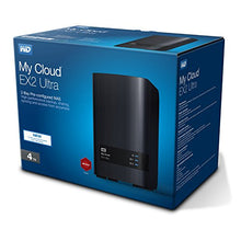 Load image into Gallery viewer, WD 4TB My Cloud EX2 Ultra Network Attached Storage - NAS - WDBVBZ0040JCH-NESN
