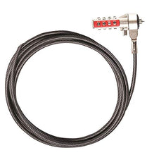 Load image into Gallery viewer, Targus DEFCON T-Lock Serialized Combo Cable Lock for Laptop Computer and Desktop Security (PA410S-1)
