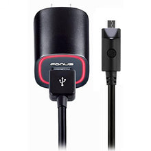 Load image into Gallery viewer, 2.4 Amp Rapid Home Wall Travel Charger USB 6ft Long Cable Power Adapter MicroUSB Data Sync Wire with LED Light Compatible with Amazon Fire HD 10, 8, Kindle DX, Fire, HD 6, 7, 8.9, HDX 7, 8.9
