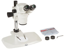 Load image into Gallery viewer, Motic 1100200500133 SMZ-168-BP Binocular Stereo Zoom Microscope, WF10x Eyepieces, 7.5x-50x Magnification, 0.75x-5x Zoom Objective, Greenough Optical System, Ambient Illumination, Fixed Stage
