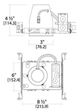 Load image into Gallery viewer, NICOR Lighting 3 inch LED Housing for New Construction Applications (13200A-LED)
