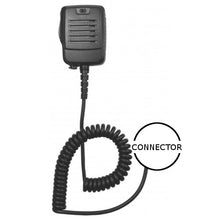 Load image into Gallery viewer, Heavy Duty Lapel IP55 Speaker Mic with 3.5mm Jack for Motorola 2-Pin Handhelds
