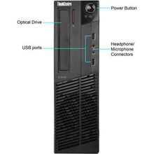 Load image into Gallery viewer, Lenovo Thinkcentre M82 SFF Small Form Factor High Performance Business Desktop Computer, Intel Core i7-3770 up to 3.9GHz, 8GB DDR3, 1TB HDD, DVD, VGA, Windows 10 Professional (Renewed)
