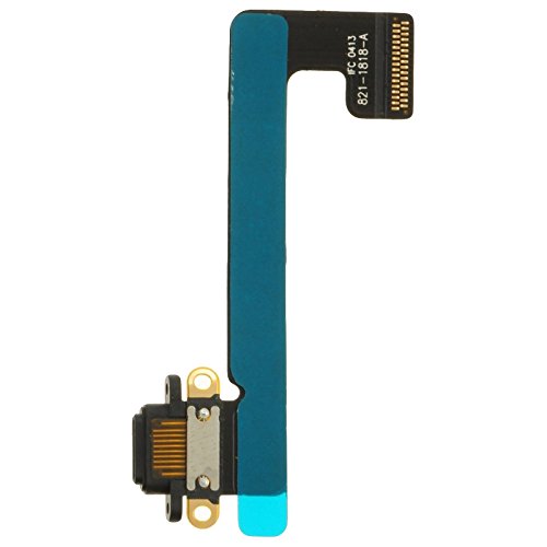 Charge Port (Flex Cable) for Apple iPad Mini 2 (Black) with Glue Card