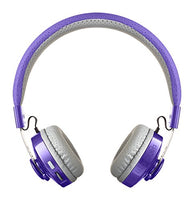 LilGadgets Untangled Pro Wireless Bluetooth Headphones for Toddlers & Children Ages 4+, SharePort, Microphone, Volume Limiting, Noise Cancelling, Lightweight Head Phones Made to Fit Kids Ears  Purple