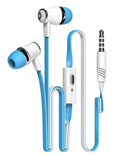 Load image into Gallery viewer, Candy Color Original Earphones with Microphone Super Bass Noodle Line Earbuds Headphones Headset for iPhone 6 6s Xiaomi Smartphone (Blue)
